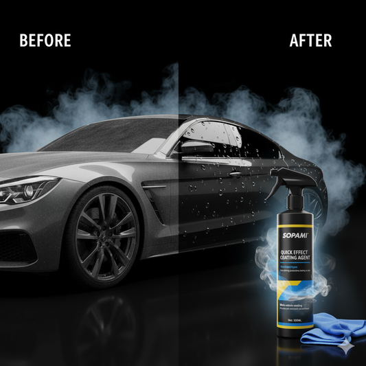 Spray do powlekania samochodów Nano Ceramic Quick Effect Coating Agent Spray, szybko działający wosk w sprayu, ochrona | Avanteur